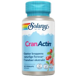 CranActinTranebrekstraktSolaray Vegan