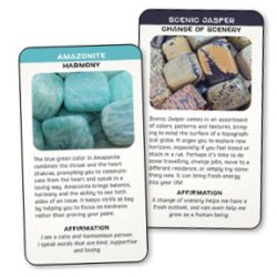 Crystal Message Cards af Valencia Chan