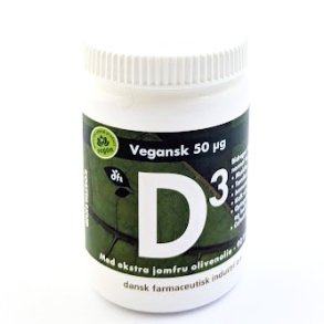 D3 vitamin 50 mcg vegansk