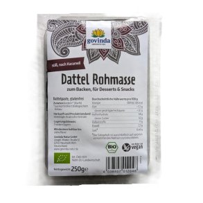 Dadelmasse af Barhi dadler �kologisk - Govinda