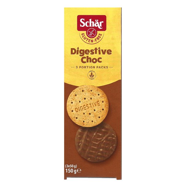 Digestive kiks med mlkechoko glutenfri - Schr