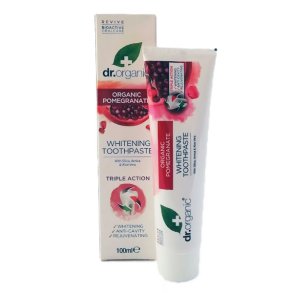 TandpastaPomegranate      Dr.Organic.  Vegan