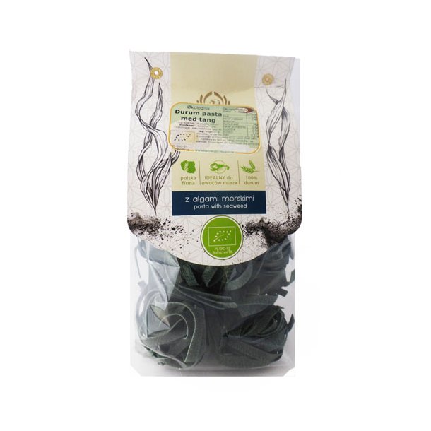 Durum hvedepasta med tang (Spirulina)