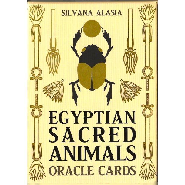 Egyptian Sacred Animals Oracle Cards by Silvana Alasia