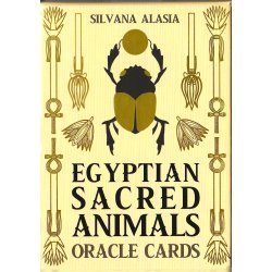 Egyptian Sacred Animals Oracle Cards by Silvana Alasia