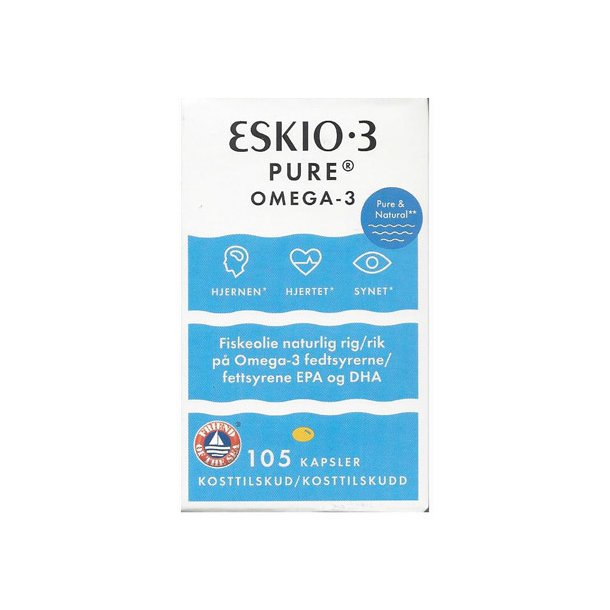 ESKIO-3 Pure   Omega 3 fedtsyrer