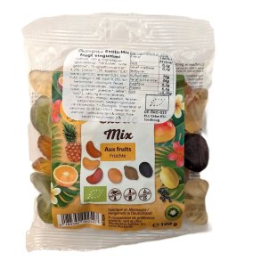Exotic-Mix frugt vingummi  kologisk Pural