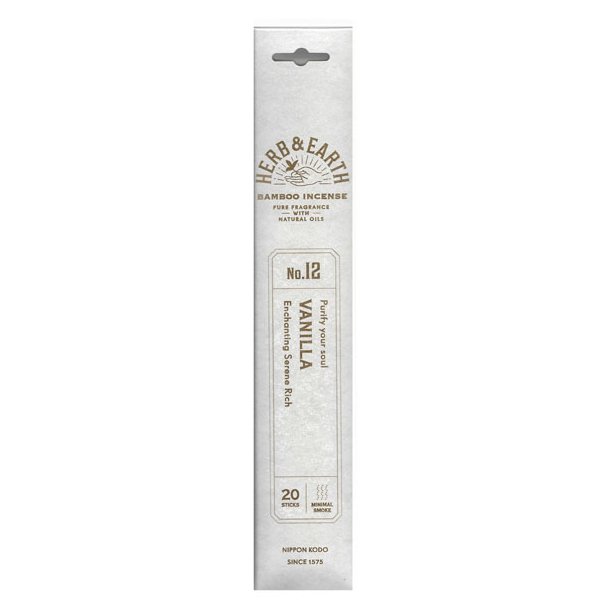 Herb & Earth - Bamboo Incense Vanilla