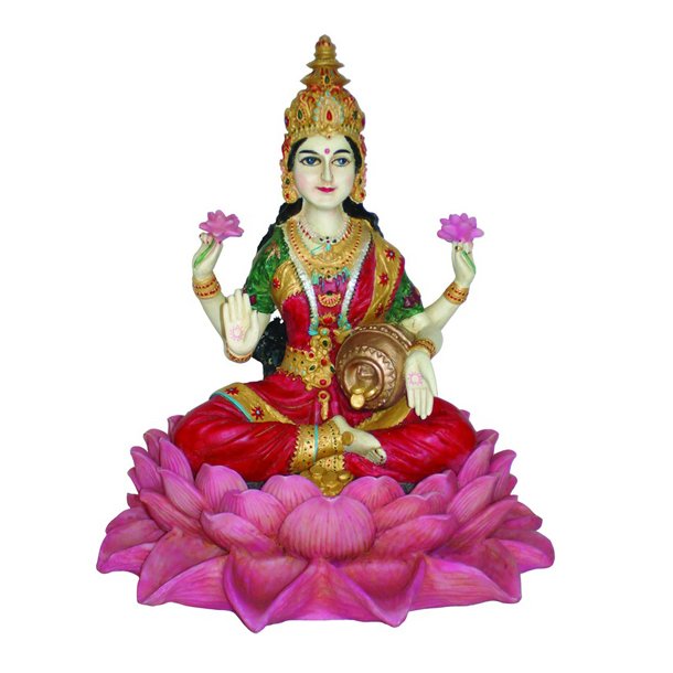 Lakshmi p lotusblomst