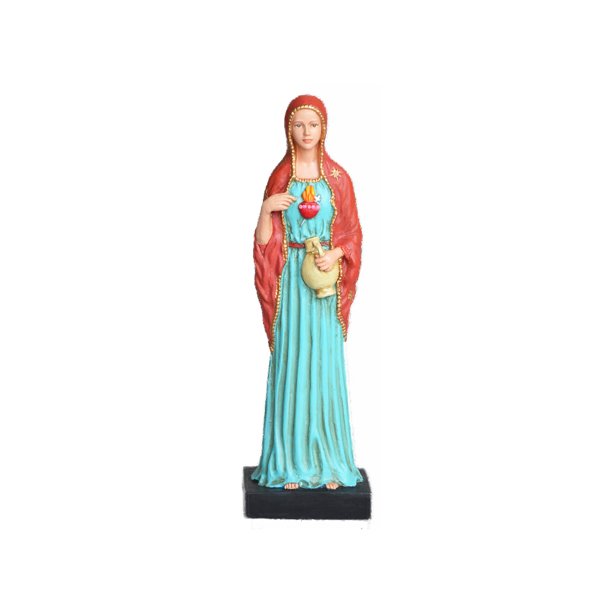 Mary Magdalena statue i farver