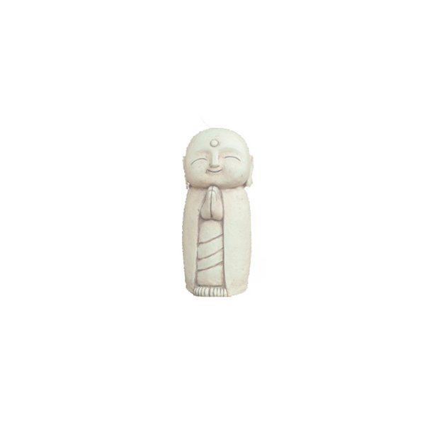 Jizo Japansk lykkebringende figur hvid