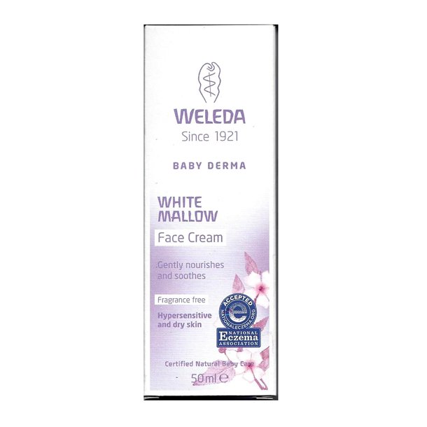 Face cream White Mallow Weleda