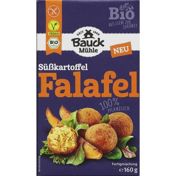 Falafel mix med s�dkartofler �kologisk Vegansk - Bauckhof