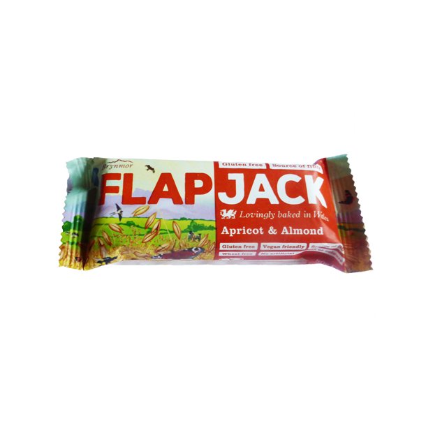 Flapjackm.abrikosogmandel