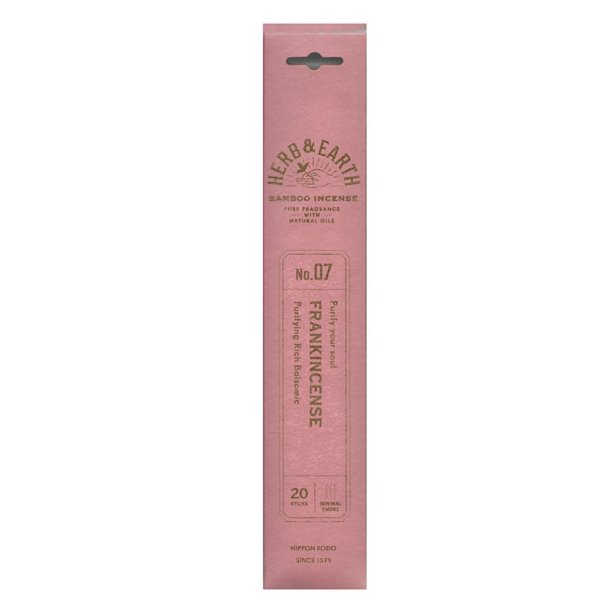 Herb & Earth - Bamboo Incense Frankincense