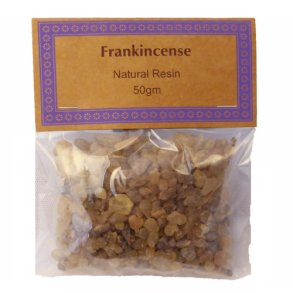 FRANKINCENSE 50 G naturlig Harpiks stykker til rgelseskar