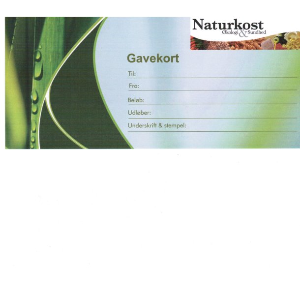 Gavekort