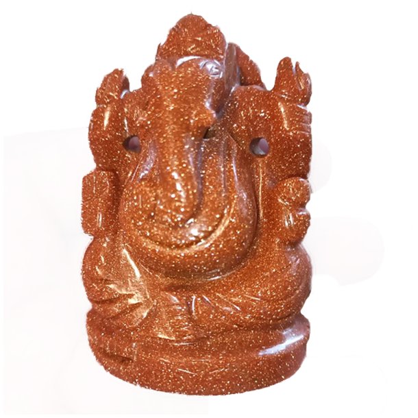 Ganesh: Goldstone krystal