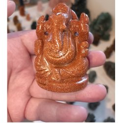 Ganesh: Goldstone krystal