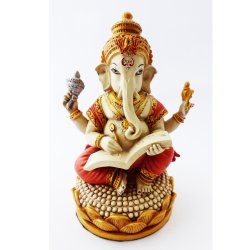 Ganesh writing The Mahabharata