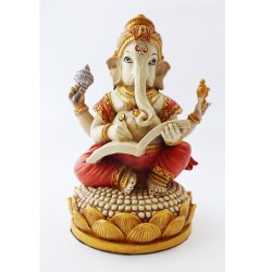 Ganesh writing The Mahabharata
