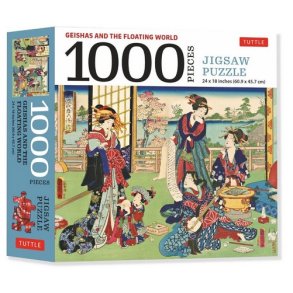 Jigsaw puzzle: Geishas and the floating world