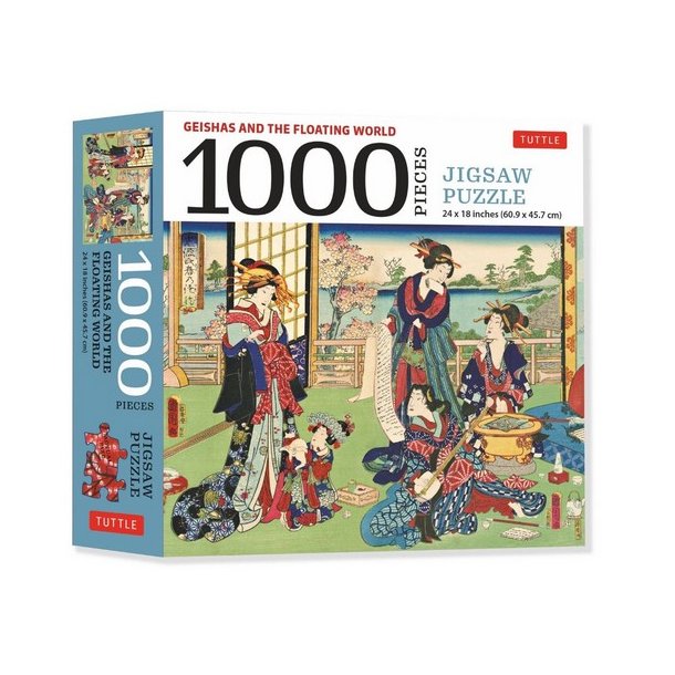 Jigsaw puzzle: Geishas and the floating world