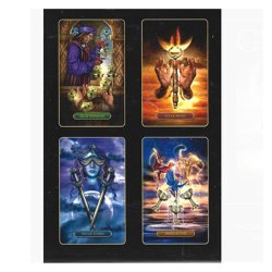 Gilded Tarot Royale st (Bog & kort)