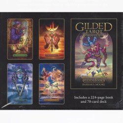 Gilded Tarot Royale guidebog af Barbara More
