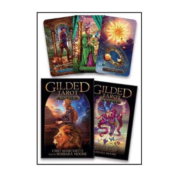 Gilded Tarot Royale st (Bog & kort)