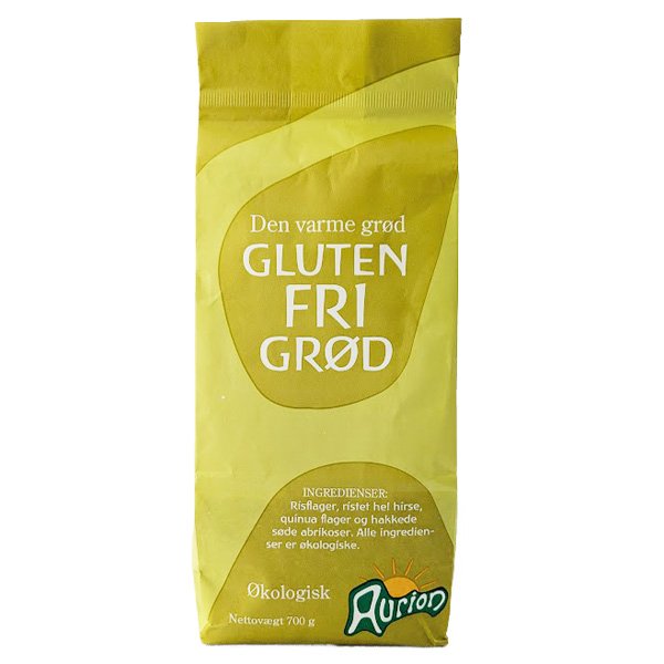 Den varme grød. Glutenfri grød Økologisk - Morgenmad - Naturkost