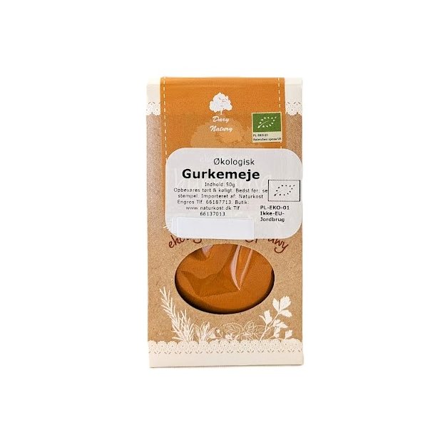 Gurkemejepulver �kologisk - Dary Natury