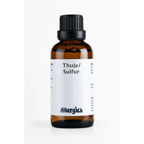 Thuja, Sulfur