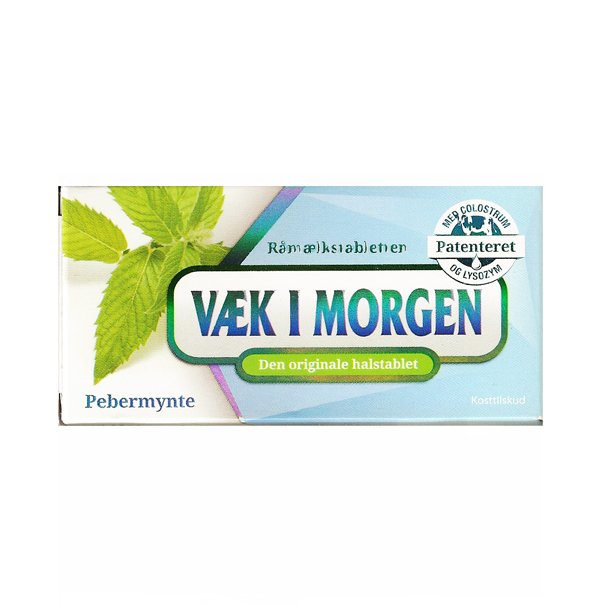 Vkimorgen m/pebermyntesmag