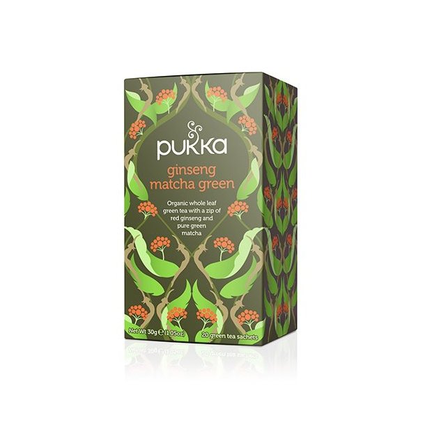 Ginseng matcha green te  Pukka