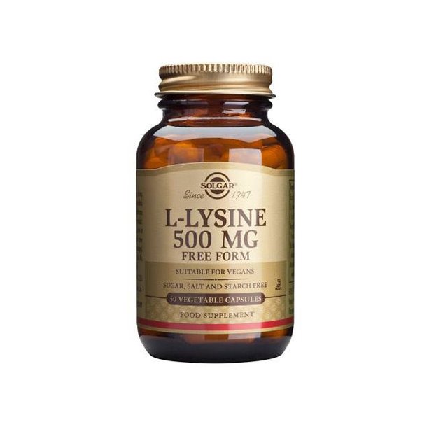 L-Lysin aminosyre 500 mg