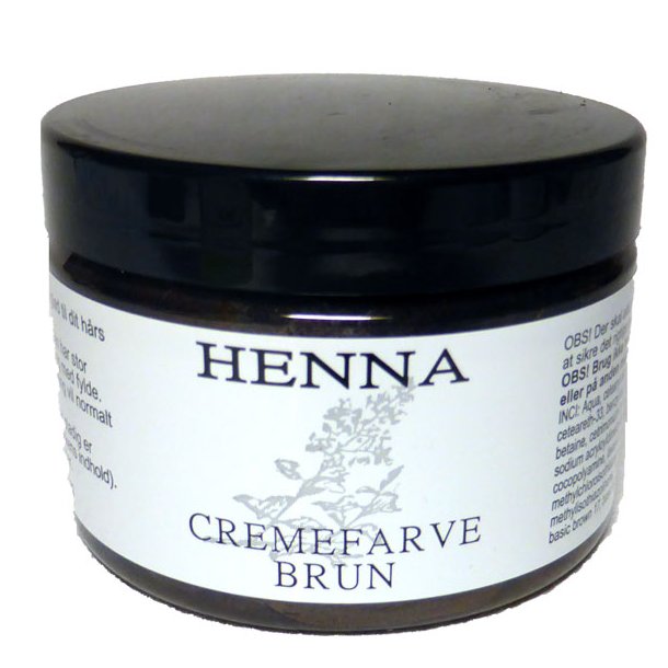 Hennacremefarvebrun