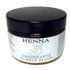 Hennacremefarvekobberblond