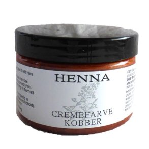 Hennacremefarvekobber
