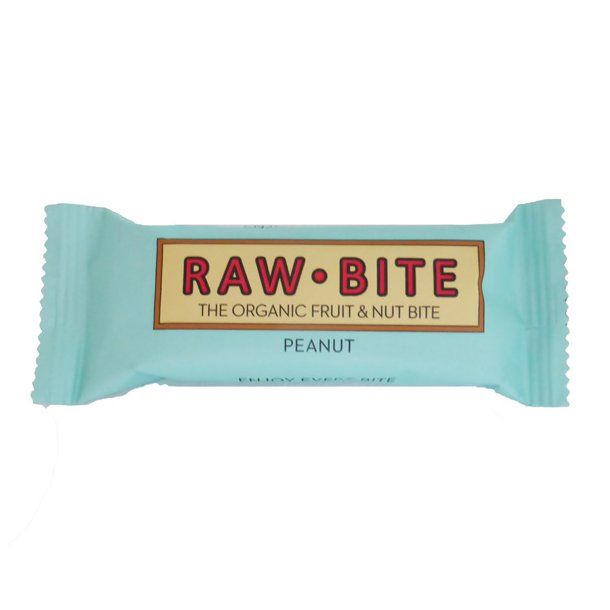 Rawbite peanut  glutenfrirawfoodbar