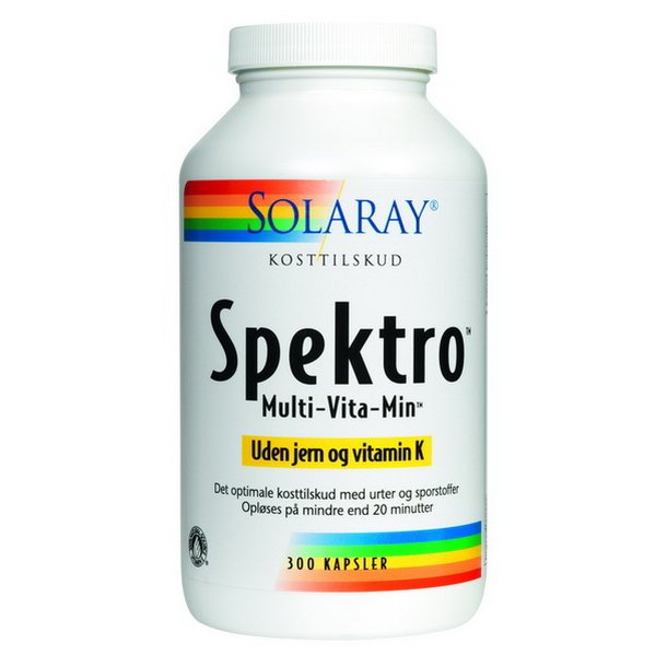 Spektro Multi-Vita-Min Spektro uden jern og vit. K