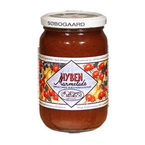 Hybenmarmelade sdet m.ble 