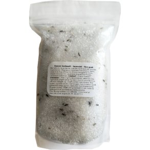 Epsom badesalt med Lavendel