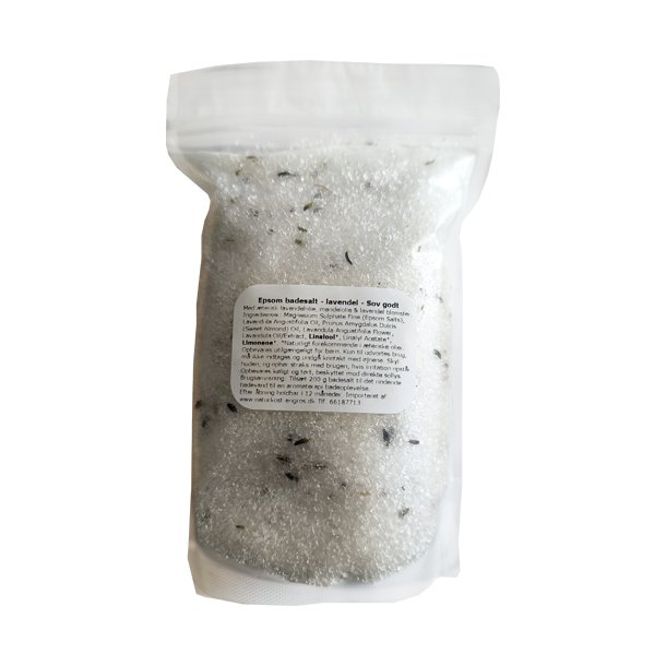 Epsom badesalt med Lavendel