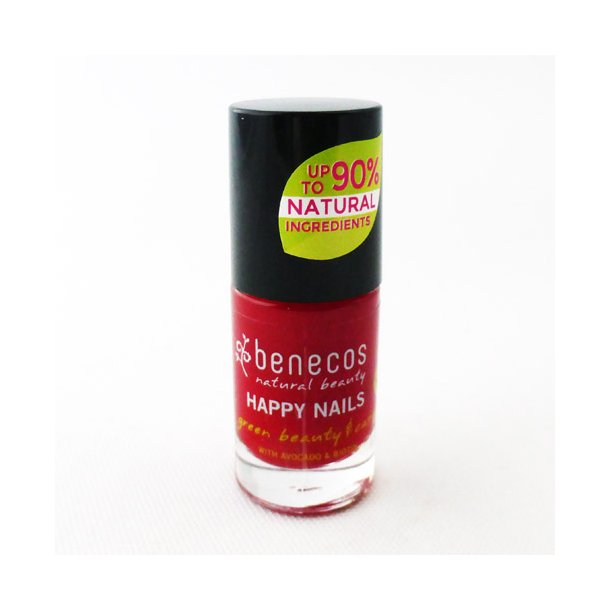 Neglelak vintage red Benecos Happy Nails