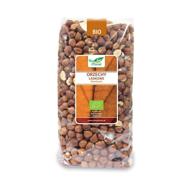 Hasselndder kologiske 1 kg - Bio Planet