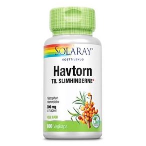 Havtorn 300 mg. Solaray Vegan