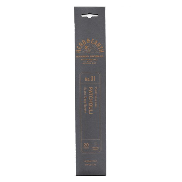 Herb & Earth - Bamboo Incense Patchouli