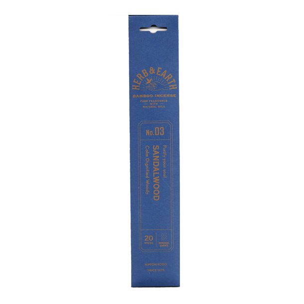 Herb & Earth - Bamboo Incense Sandalwood