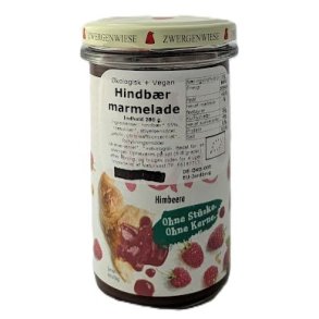 Hindbrmarmelade kologisk - Zwergenweize
